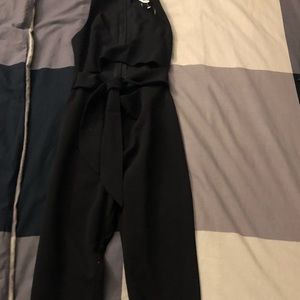 Black jumpsuit with cut out